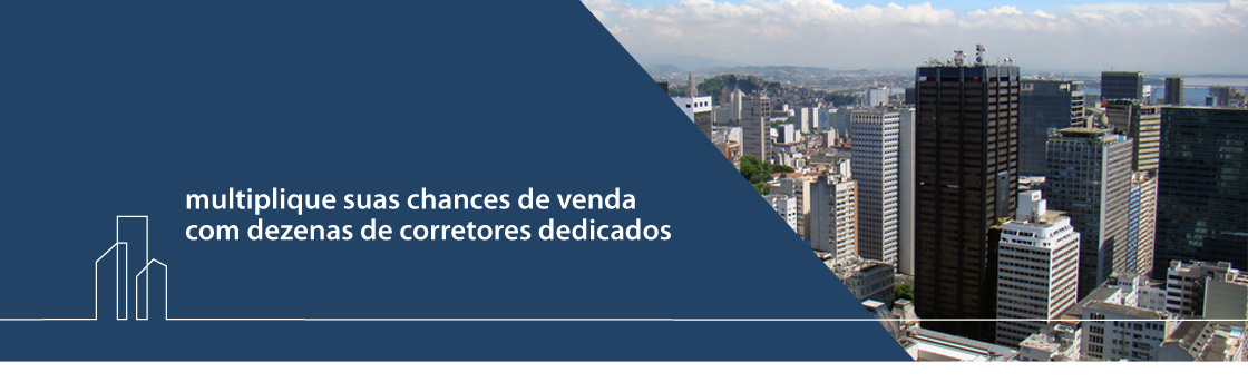 multiplique suas chances de venda com dezenas de corretores dedicados
